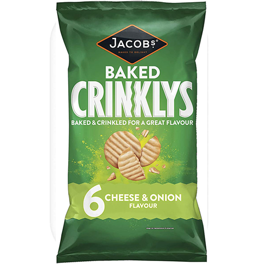 Jacob’s Baked Crinklys Cheese
